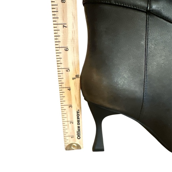 Oasis Society Pull On Pointed Toe Knee High Boots Faded Black Womens Size 10 - Picture 12 of 15